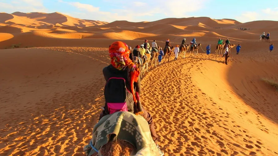 La randonnée au sahara algérien - Destination Algérie