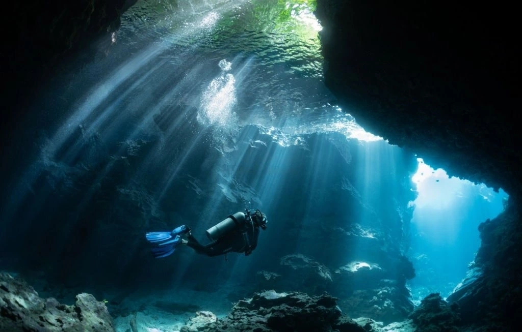 Sports d'été en Algérie : la plongée en mer profonde, une activité passionnante - Destination Algérie